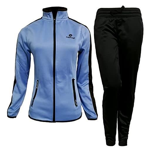 Viacom tuta donna full zip invernale triacetata lotto art. 149031