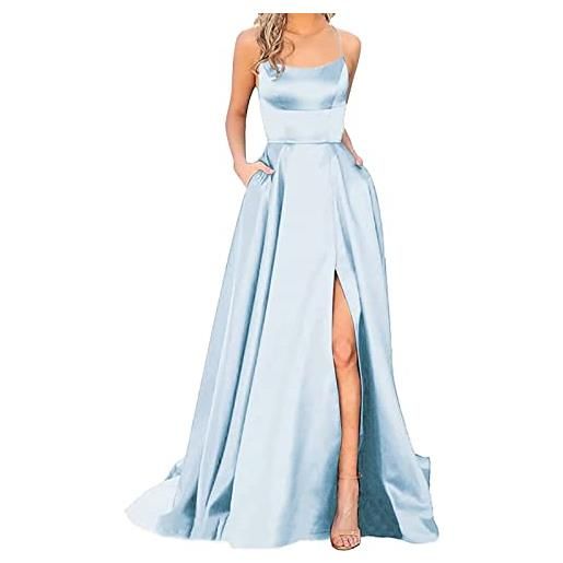 Daikascbny abiti sera donna eleganti cocktail party y21k lunghi classico ballo abiti eleganti cerimonia abito da donna senza manica autunnale da damigelle banchetto vestito da damigella