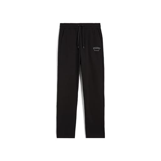 FREDDY pantaloni donna in felpa con fondo dritto e logo ricamato - comfort e stile