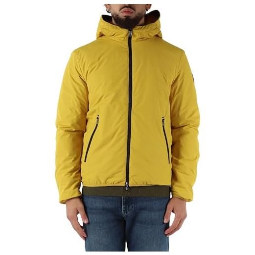 CIESSE PIUMINI giacca imbottita uomo con cappuccio peter 8544 (it, numero, 52, regular, regular, giallo)