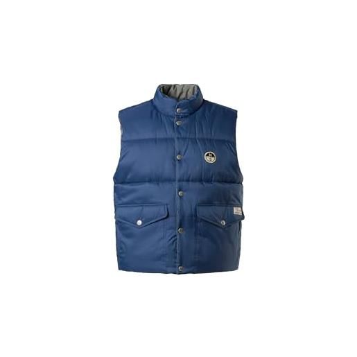 NORTH SAILS gilet reversibile shot uomo in nylon ripstop riciclato