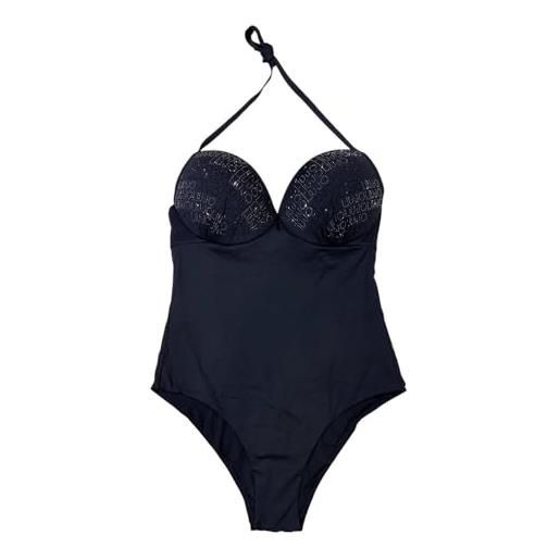 Liu Jo va6181j3899 costume intero push-up, nero 22222, 2 c