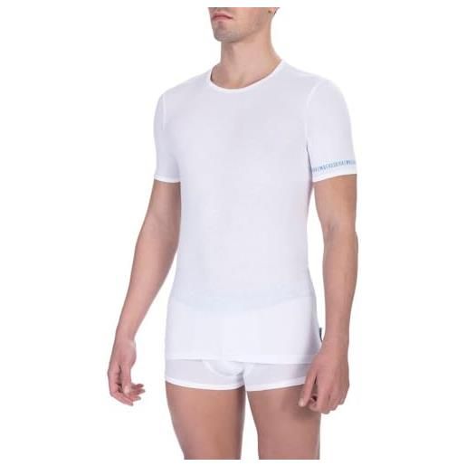 Dirk Bikkembergs bikkembergs t-shirt uomo cotone bianco