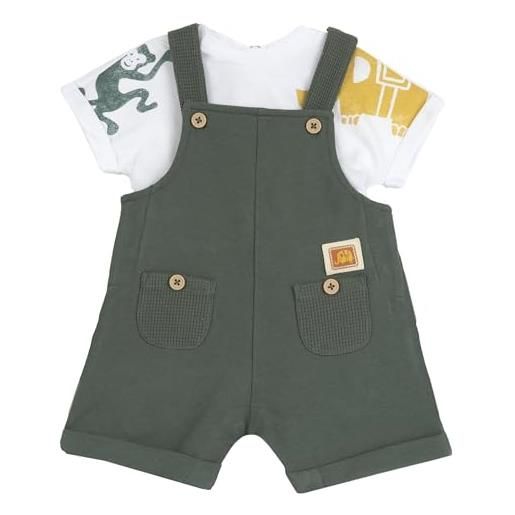 Chicco salopette bimbo 0-24 comodo e pratico in cotone 261