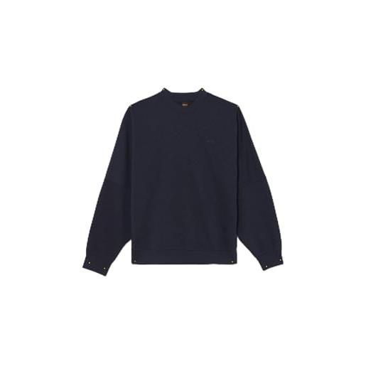 BOSS we_denim, maglia di tuta uomo, open blue482, 