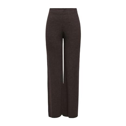 ONLY onlthea pant knt, torta al cioccolato, s donna