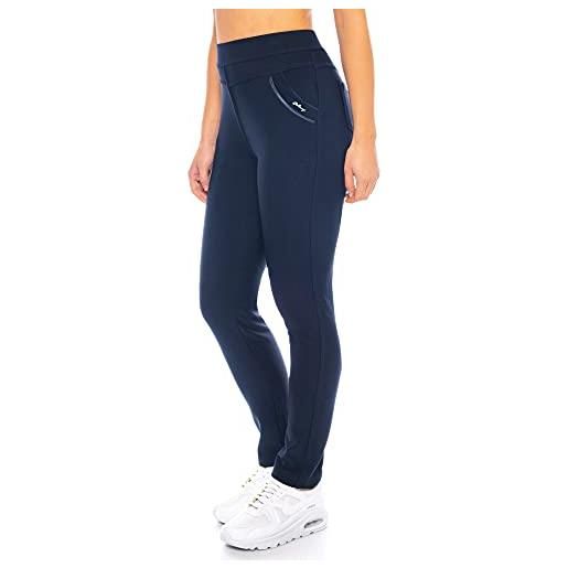 Kendindza Collection kendindza - leggings termici da donna foderati con interno in microfibra basic opaco