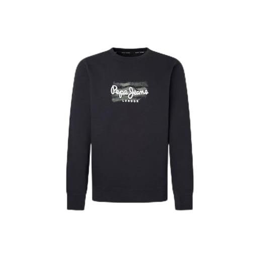Pepe Jeans robinson, maglia di tuta uomo, nero (black), xl