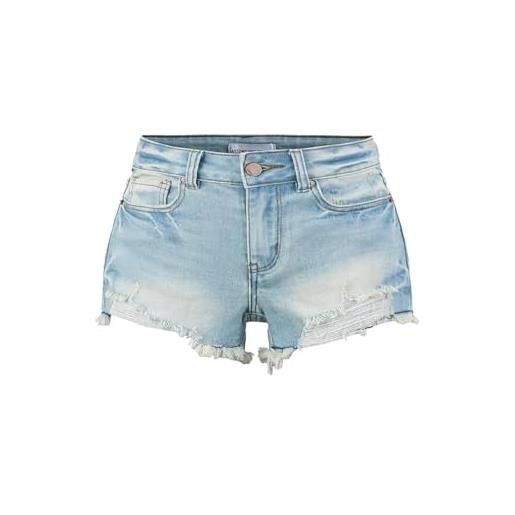 FUNSEED pantaloncini in denim da donna, estivi a vita bassa, pantaloncini in jeans tagliati fuori, vintage, sexy, aderenti, abbigliamento da spiaggia per vacanze
