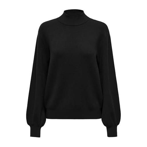 ONLY onlanny ls jq o-neck knt, nero, s