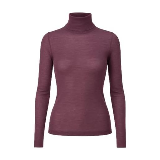 JADEA maglia donna 4066 dolcevita manica lunga in modal e cashmere