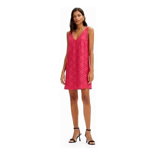 Desigual vest_pizzo vestito donna (pacco da 1)