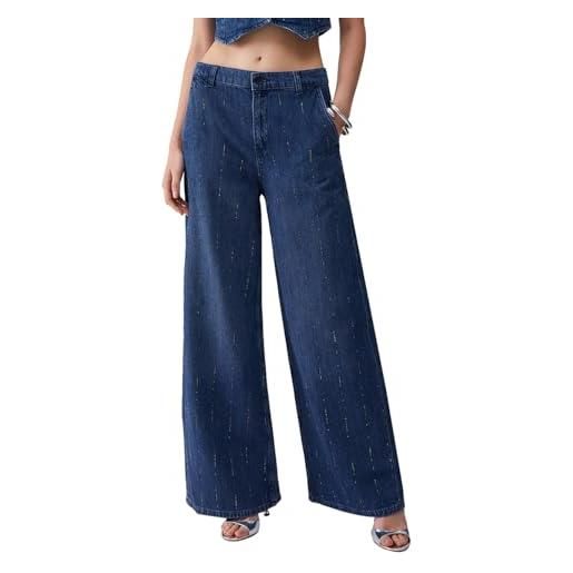 Liu Jo jeans flare con strass - denim pant. Flare strass reg. W. - 27