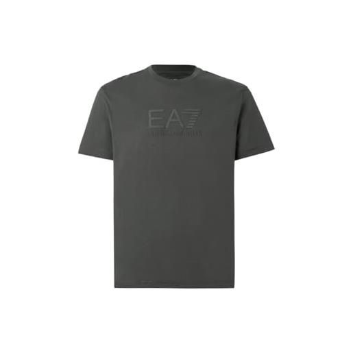 EA7 emporio armani t-shirt manica corta da uomo visibility (it, testo, xl, regular, regular, verde (urban chic))