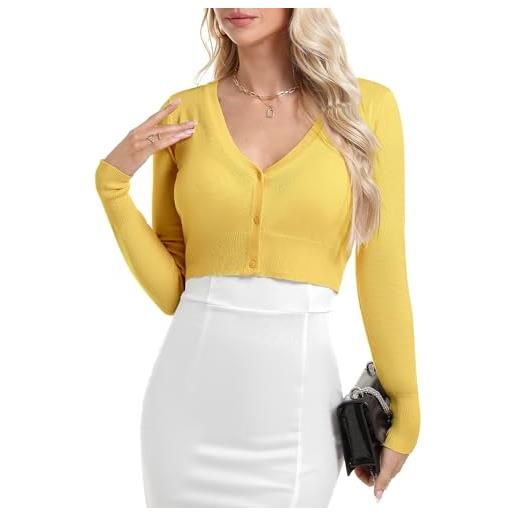 Irevial abito donna scollo a v con bottoni rosa | materiale 70% viscosa e 30% nylon, lavorazione a maglia, vestibilità elasticizzata, tessuto morbido, tessuto caldo, per casa