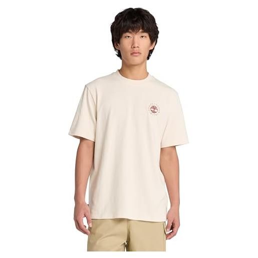 Timberland washed boot lab back graphic tee t-shirt uomo