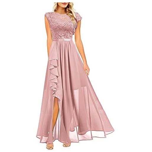 NaLatia abiti da sera manica lunga elegante delle donne festive prom dress estate chiffon abito da damigella d'onore partito abito da ballo