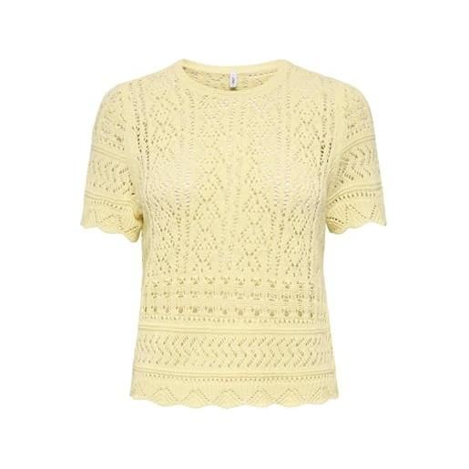 ONLY onlelke life s structure o-neck knt nca, sunlight, s