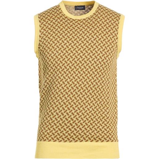 DRUMOHR - maglia gilet - marrone