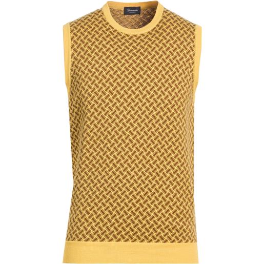DRUMOHR - maglia gilet - giallo