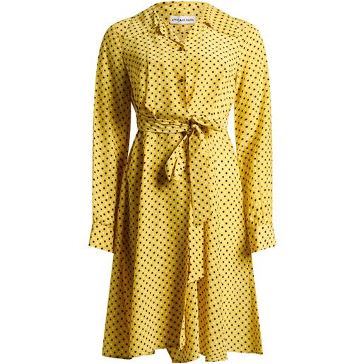 ATTIC AND BARN - vestito chemisier - giallo