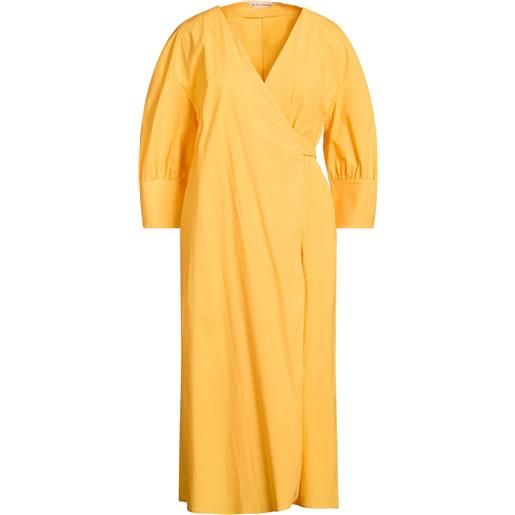 LE SARTE PETTEGOLE - vestito a portafoglio - giallo