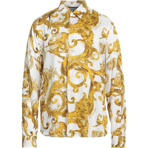 VERSACE JEANS COUTURE - camicia fantasia - bianco