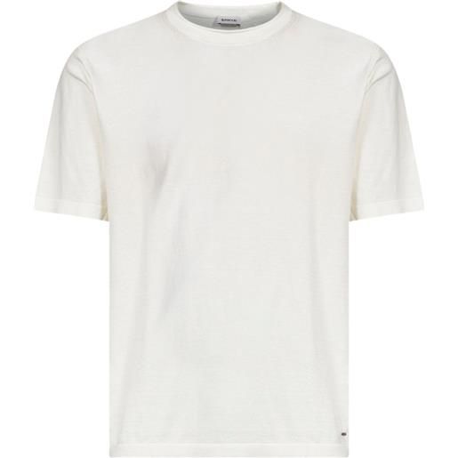 Simkhai duke crew-neck short-sleeve t-shirt - bianco