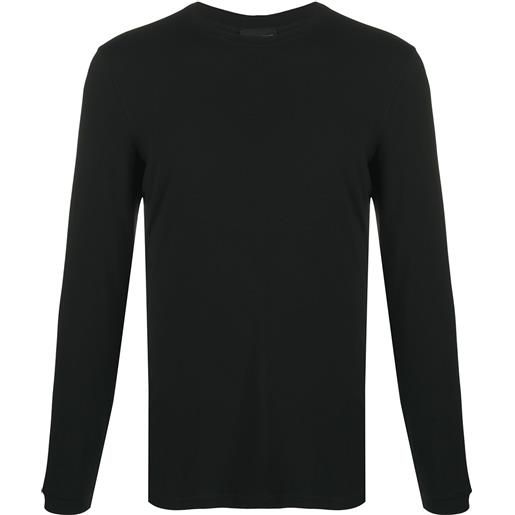 Giorgio Armani t-shirt in jersey - nero