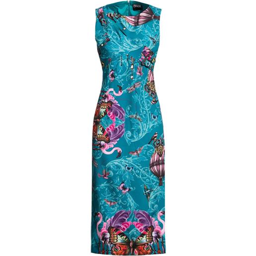 VERSACE JEANS COUTURE - tubino - verde smeraldo