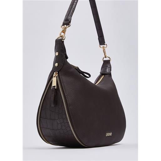LIU JO SPA af6133 m hobo kaliska liu jo. , deep brown