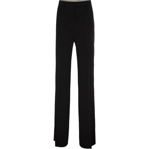 Max Mara pantaloni svasati alabama - nero