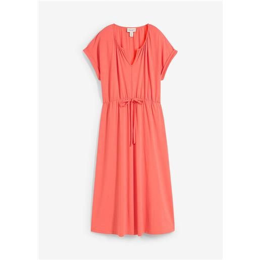 bonprix abito in jersey di misto viscosa fluido-fucsia