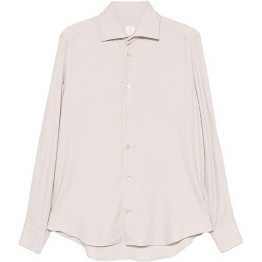 Eleventy camicia a maniche lunghe - toni neutri