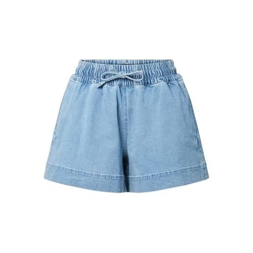 Pieces - pcbillo hw pull up denim shorts, pcbillo hw maglione up denim pantaloncini donna