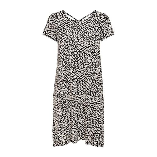 Only onlbera back lace up s/s dress jrs noos vestito donna