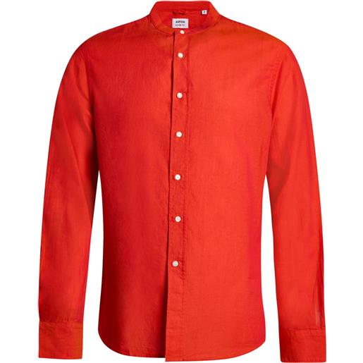 ASPESI - camicia regular fit - rosso