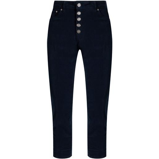 DONDUP - pantalone - blu notte