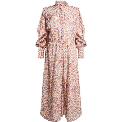 MARANT ÉTOILE - vestito chemisier - arancione