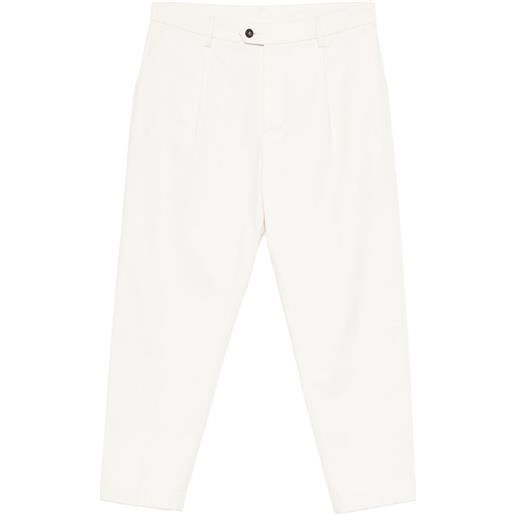 Eleventy pantaloni affusolati - bianco