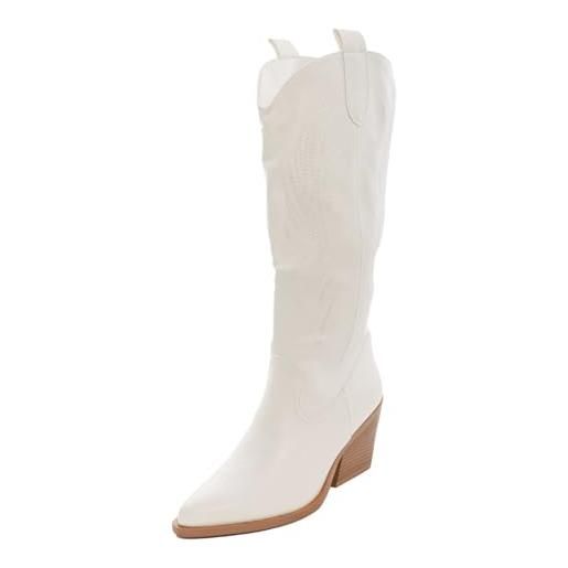 Toocool stivali donna texani cowboy western camperos scarpe a punta ga021