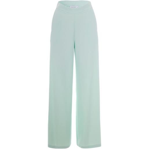 Patrizia Pepe pantaloni a gamba ampia - blu