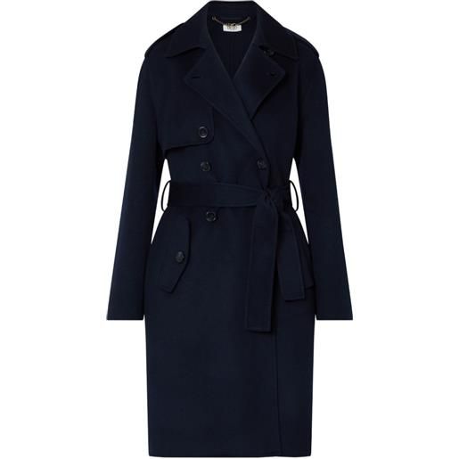 LIU JO cappotto lungo in lana - blu