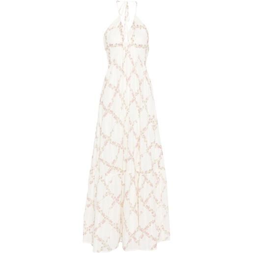 TWINSET abito a fiori - bianco