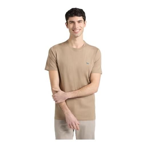 Harmont & Blaine uomo t-shirt manica corta inq001021055 cotone taupe xxl