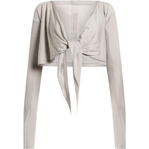 RICK OWENS - coprispalle - grigio chiaro