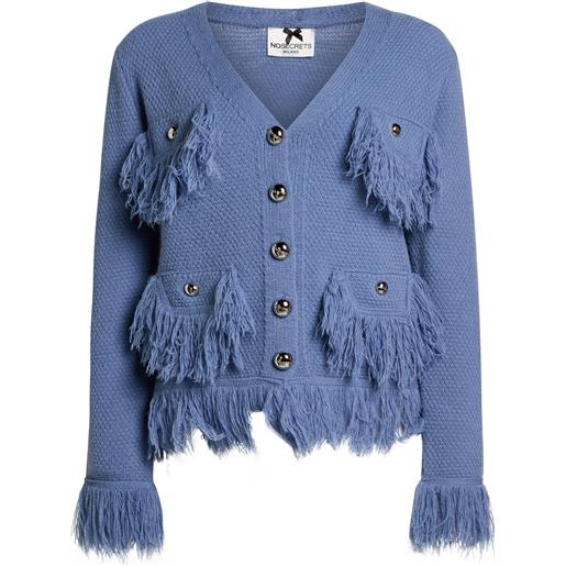 NO SECRETS - cardigan - blu chiaro
