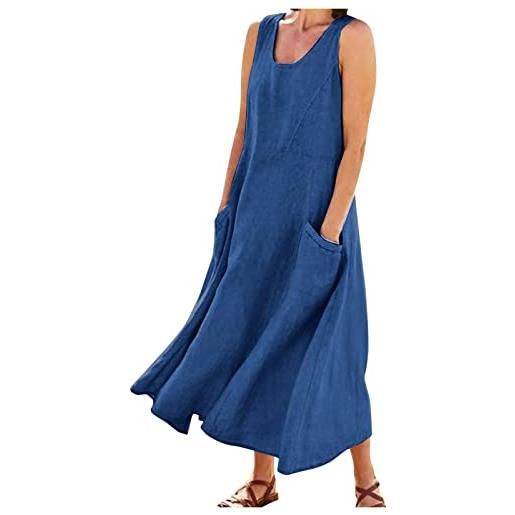 RYTEJFES vestito estivo donna vestiti estivi donna vestiti lunghi curvy spiaggia boho chic vestitino abiti eleganti abito elegante taglie forti corto vestidos de mujer estate lungo 2xl tubino casual abitino