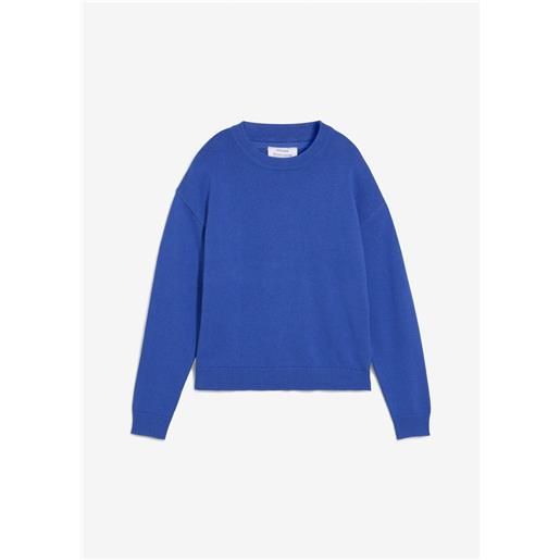 bonprix maglione oversize in puro cotone-blu