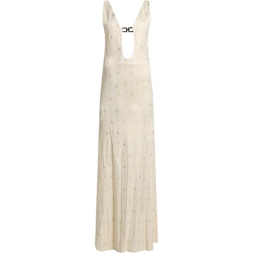 ELISABETTA FRANCHI - vestito da cerimonia - avorio